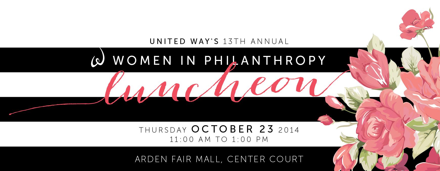 Image of Women in Philanthropy Luncheon